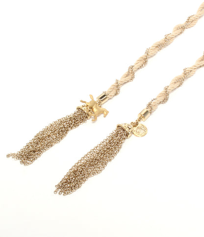 美品 SCAPA ラリアット ネックレス レディース スキャパ