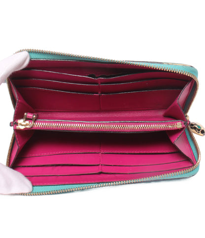 BVLGARI ラウンドファスナー長財布 セルペンティ レディース ブルガリ