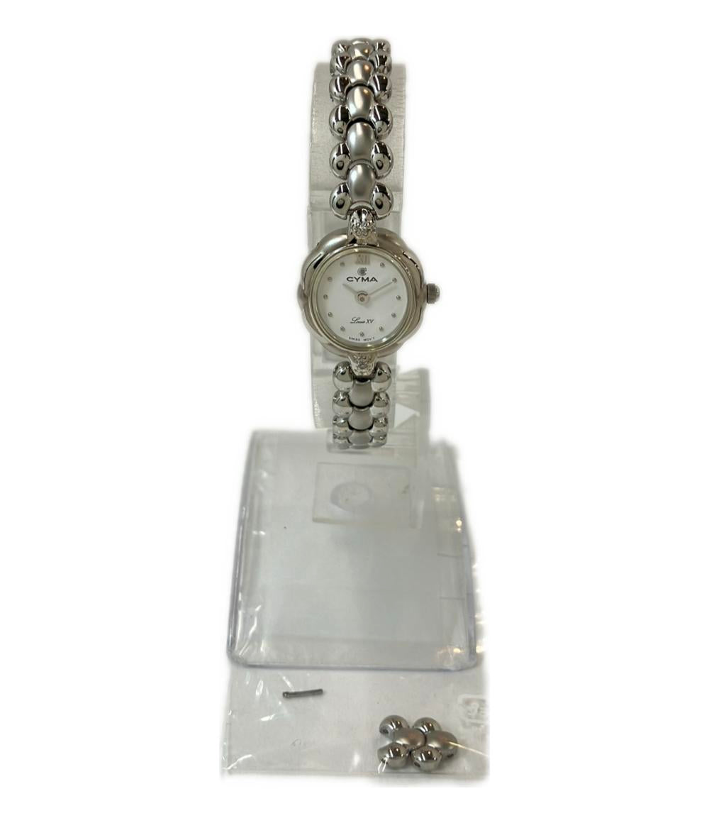 シーマ 腕時計 クオーツ ホワイト 634Y レディース CYMA – Rehello by