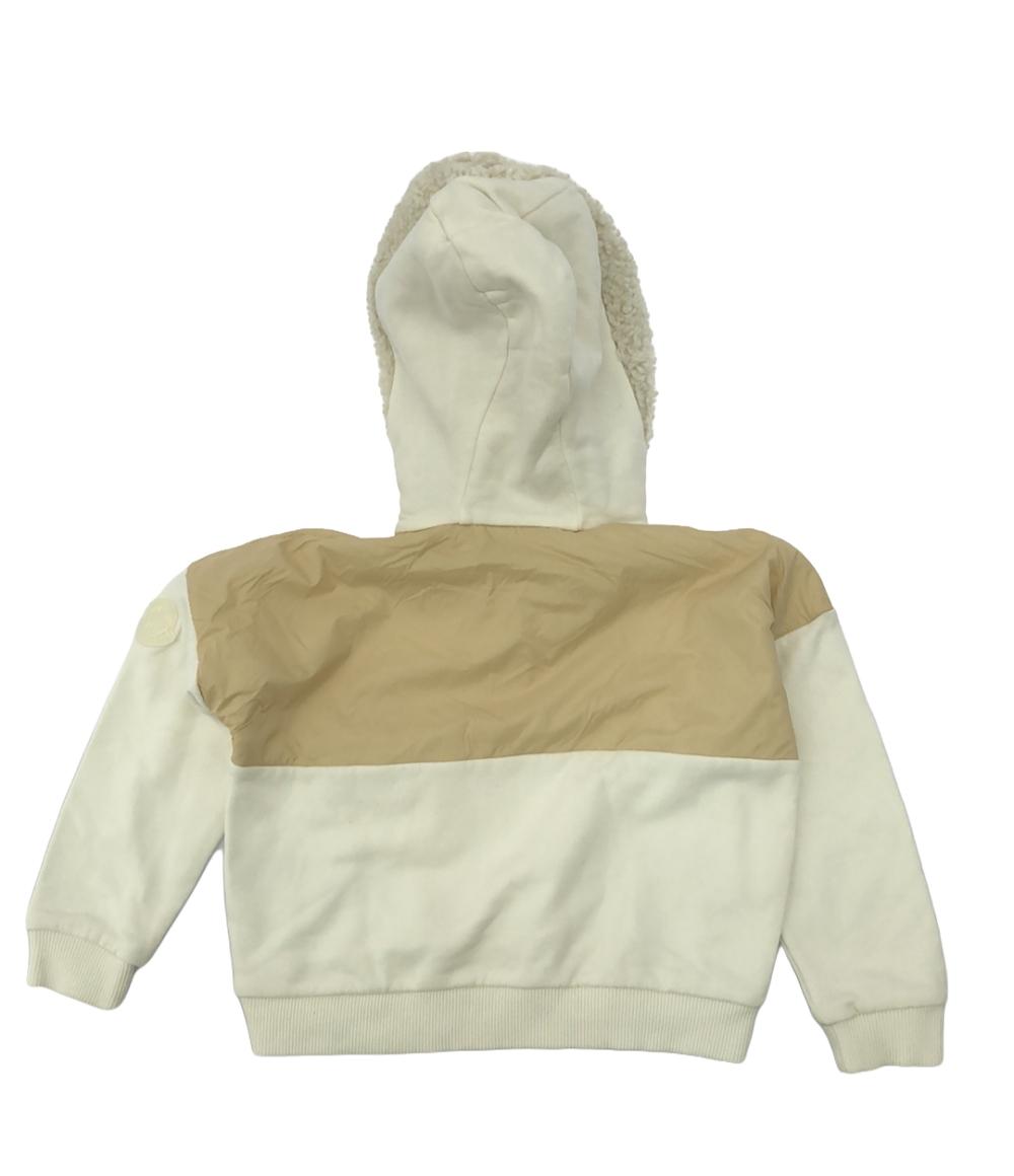 美品 モンクレール ハーフジップボアパーカー キッズ SIZE 6A MONCLER