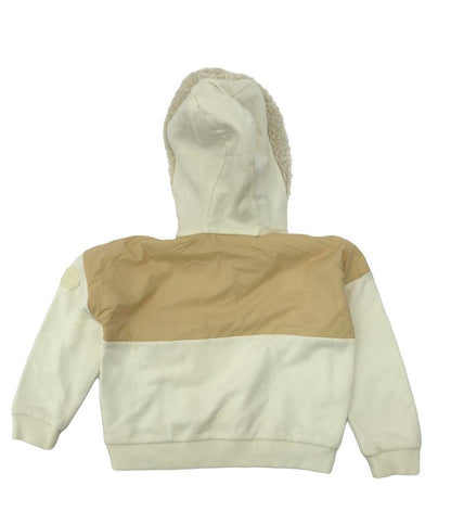 美品 モンクレール ハーフジップボアパーカー キッズ SIZE 6A MONCLER
