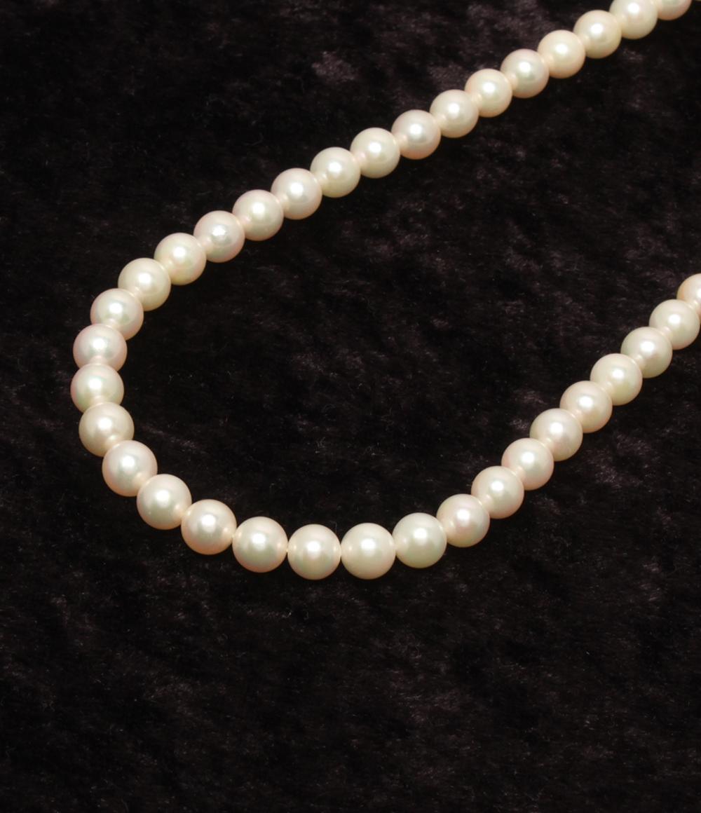 ネックレス SV パール 6.5-7.0mm レディース
