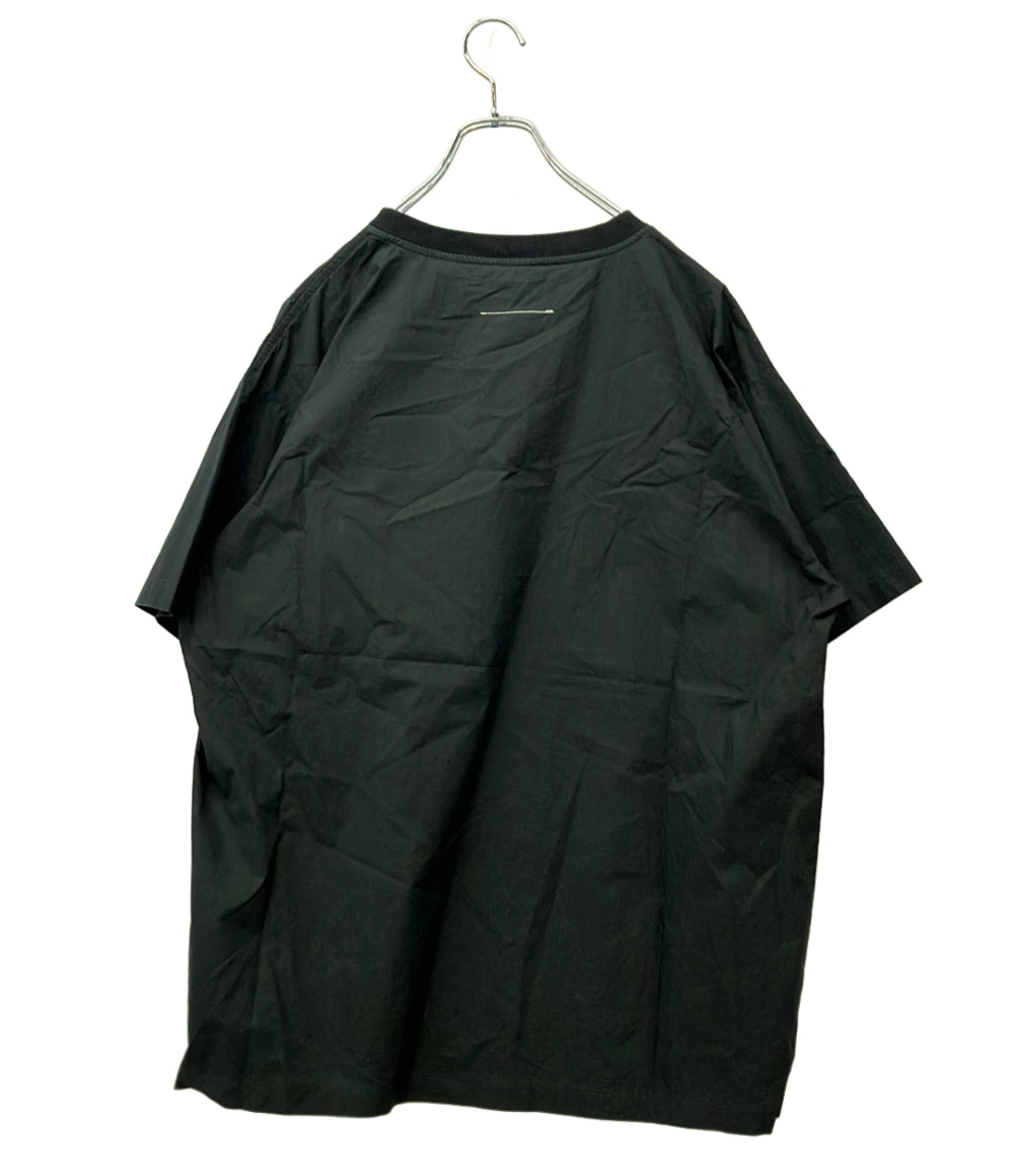 MM6 半袖Tシャツ ロゴ ブラック S52NC0280 S47294 メンズ SIZE 44 (S) エムエムシックス