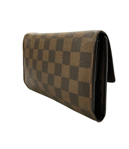 LOUIS VUITTON 三つ折り財布 ポルトトレゾール インターナショナル ダミエ N61215 レディース ルイ・ヴィトン
