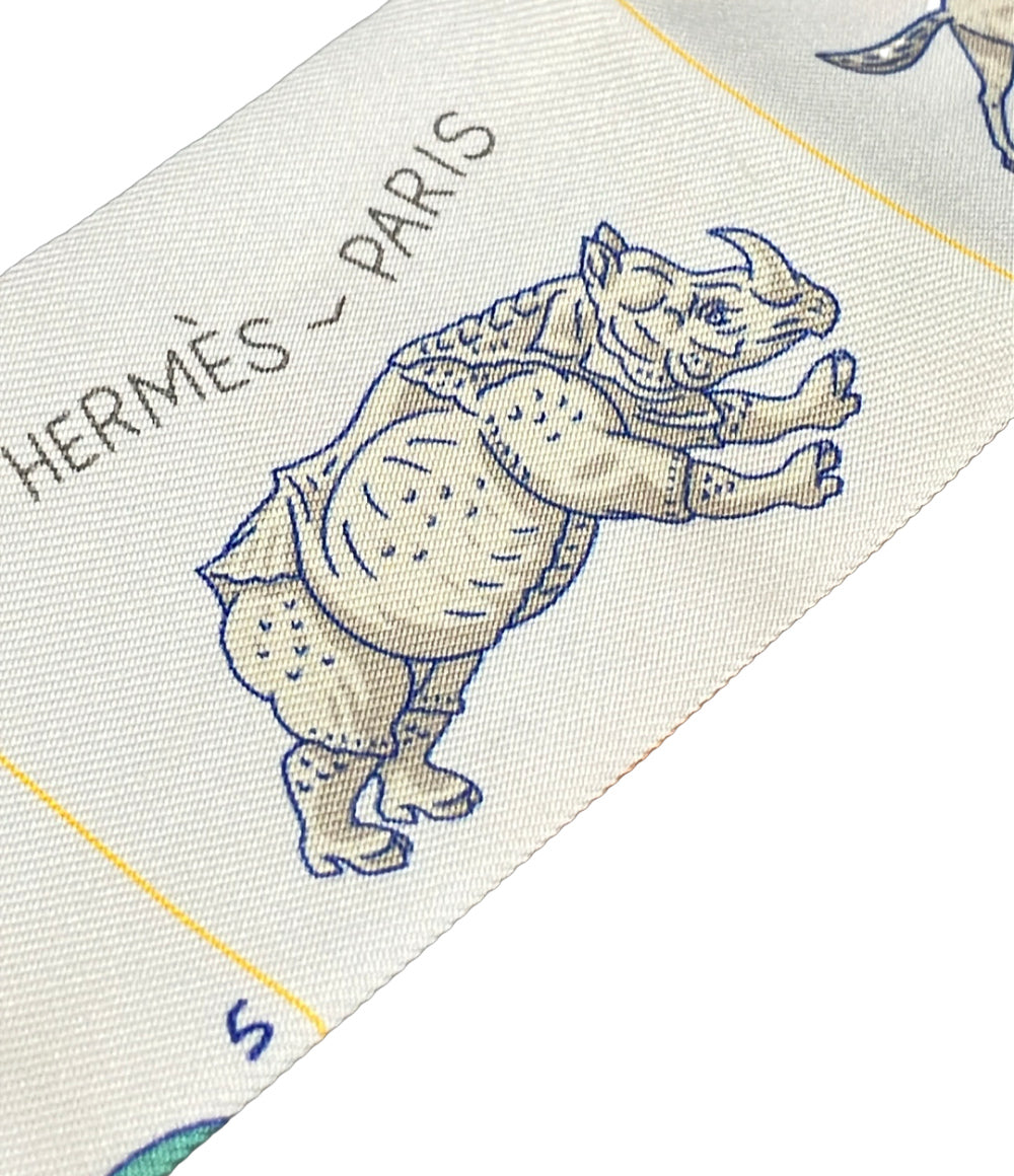 HERMES スカーフ シルク100% ツイリー パラード レディース エルメス