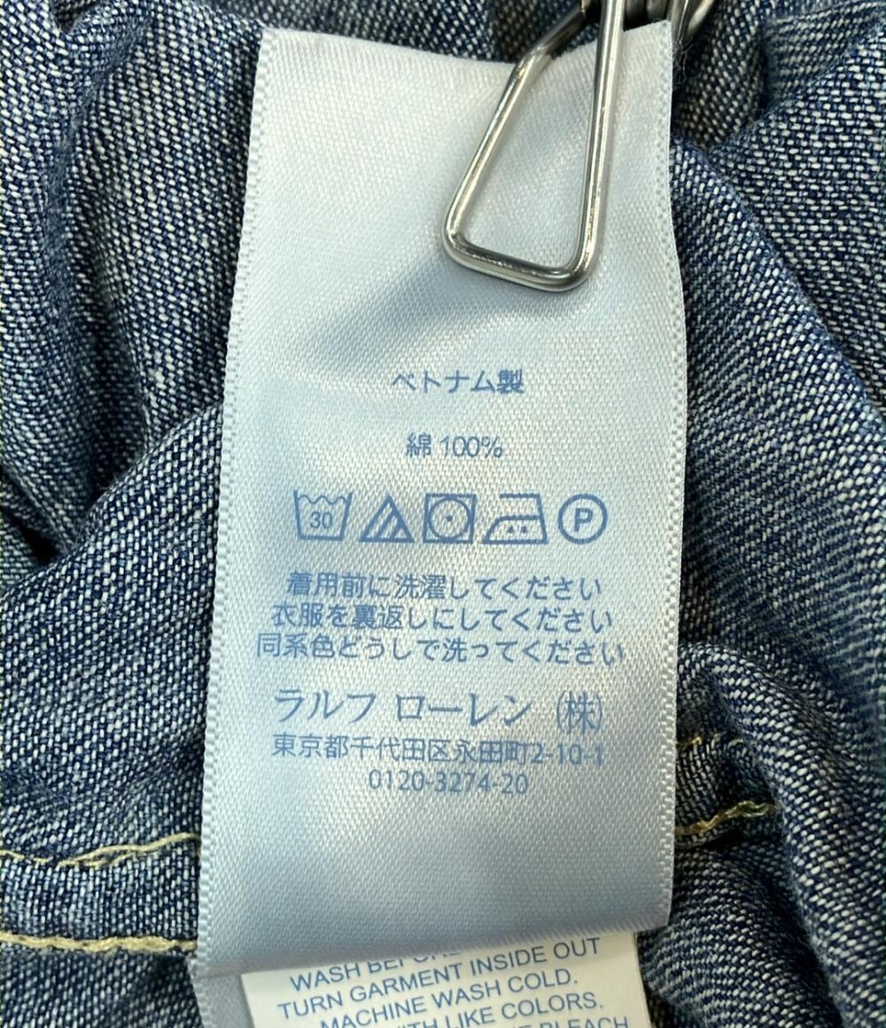 ラルフローレン デニムワンピース ウォッシュ加工 キッズ SIZE 12M RALPH LAUREN