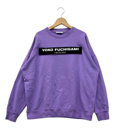 フィラ 長袖スウェット×YOKO FUCHIGAMI ユニセックス SIZE M (M) FILA