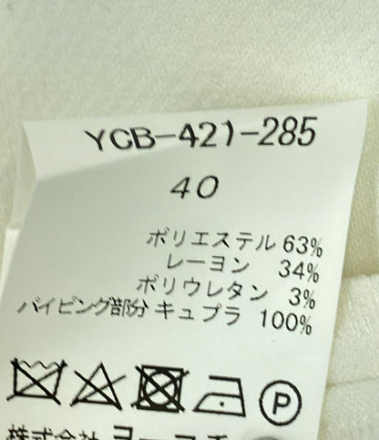 YOKO CHAN 半袖シャツ ブラウス パール YCB-421-285 レディース SIZE 40 (M) ヨーコチャン