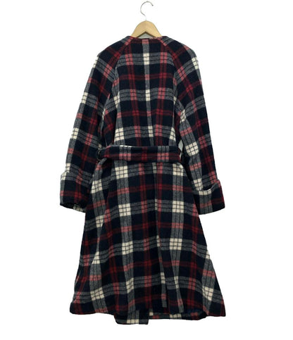 スナイデル ロングコート チェック レディース SIZE F (M) snidel