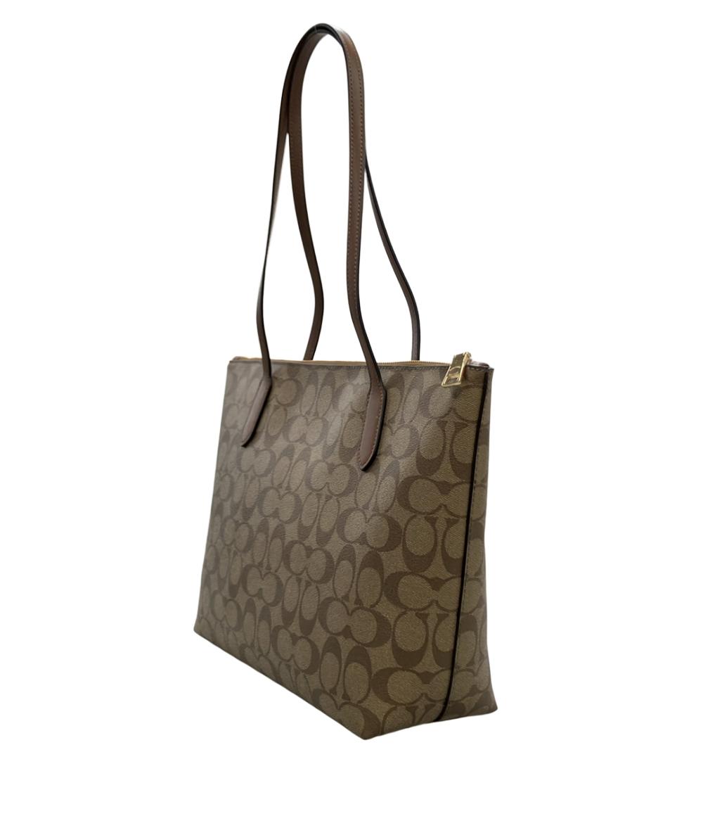 美品 COACH トートバッグ シグネチャー 4455 レディース コーチ