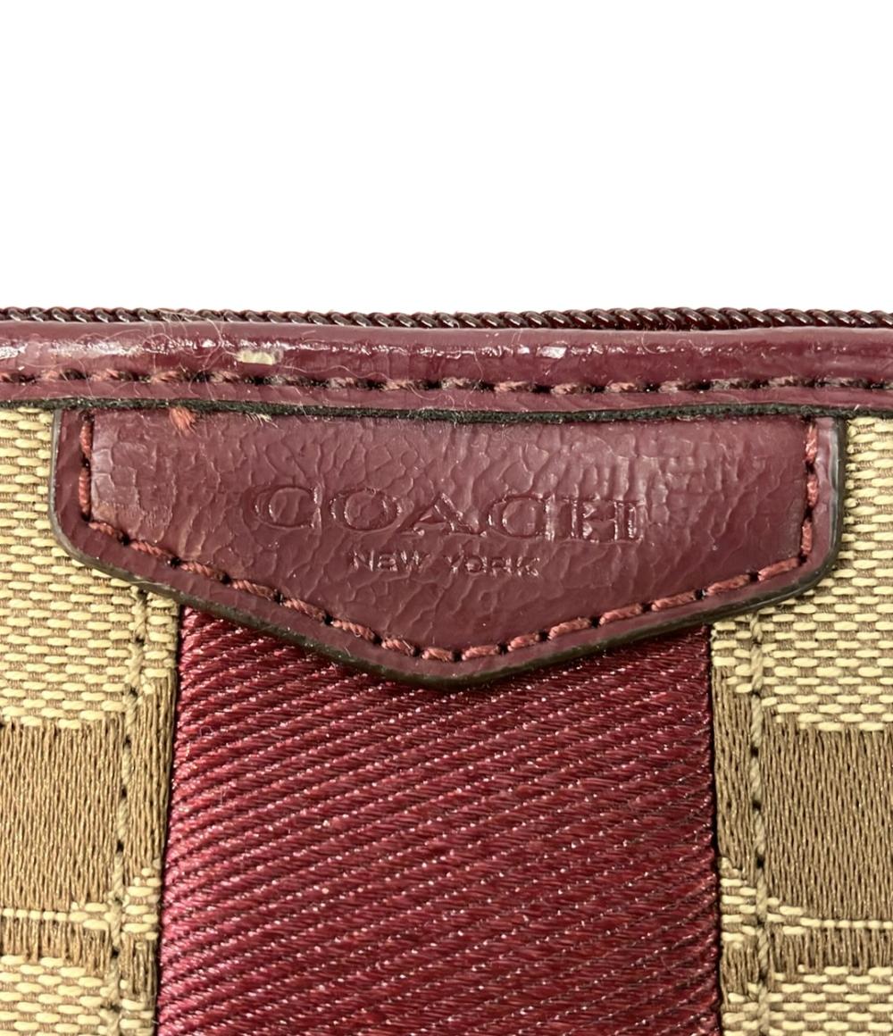 美品 コーチ ポーチ レディース COACH