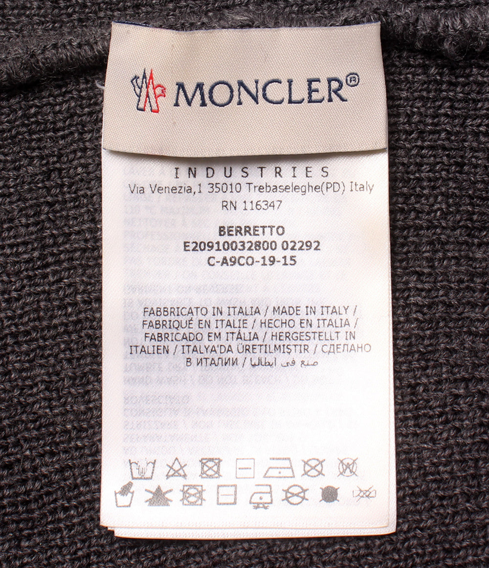 美品 MONCLER ニット帽 E20910032800 メンズ モンクレール