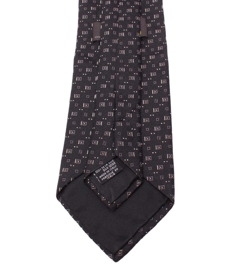 フェンディ ネクタイ シルク100％ メンズ FENDI