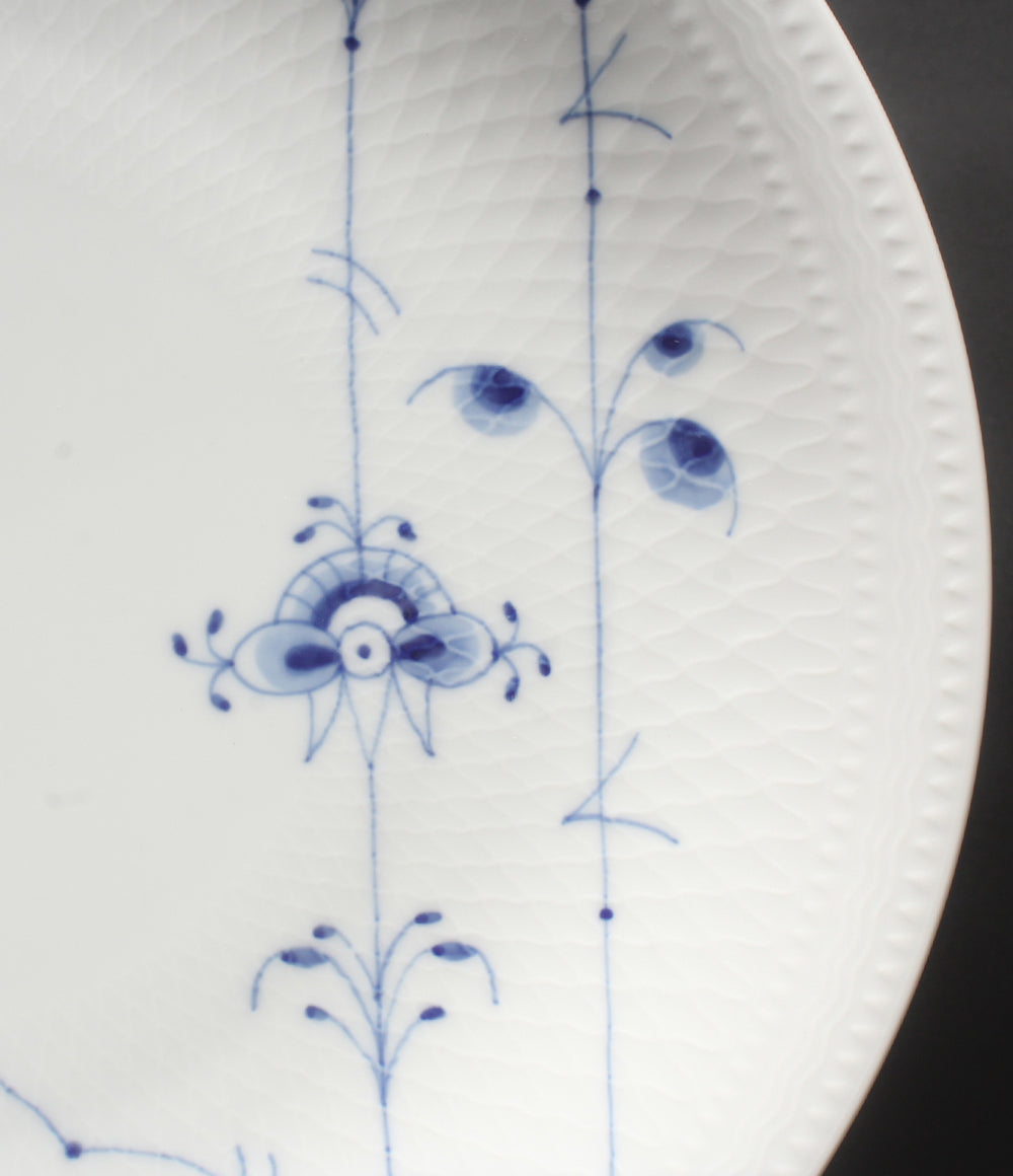 美品 Royal Copenhagen プレート 大皿 26cm ブルーパルメッテ ロイヤルコペンハーゲン