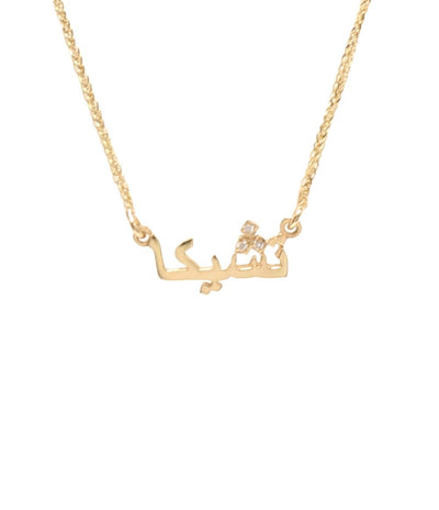 美品 ネックレス K18 ダイヤ レディース