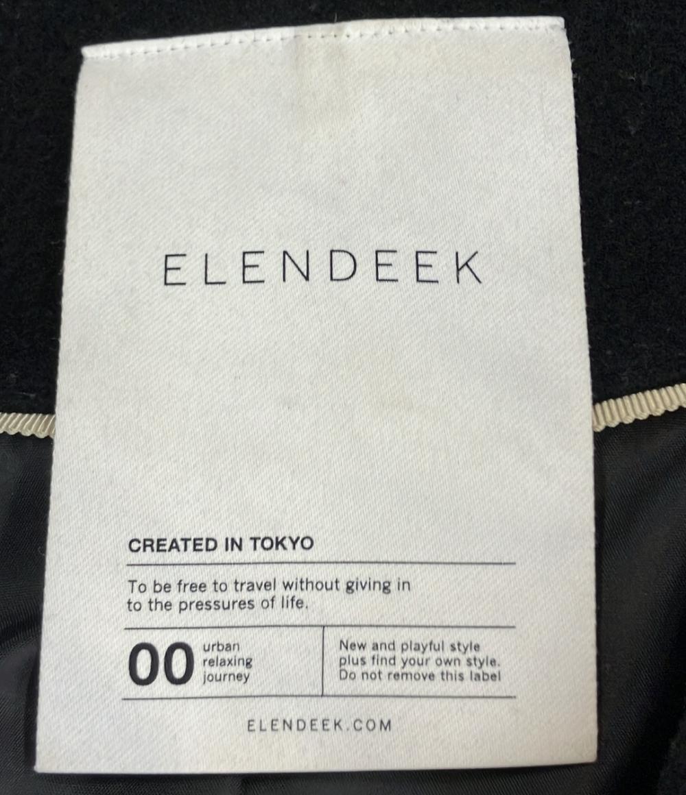 エレンディーク ノーカラーコート レディース SIZE 1 (S) ELENDEEK
