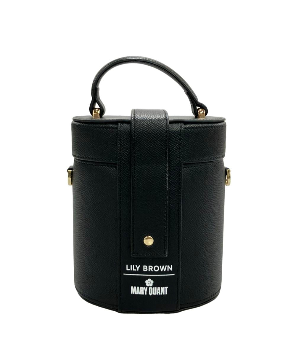 美品 LILY BROWN MARY QUANT ハンドバッグ ショルダーバッグ 2WAY 斜め掛け レディース リリーブラウン マリークヮント