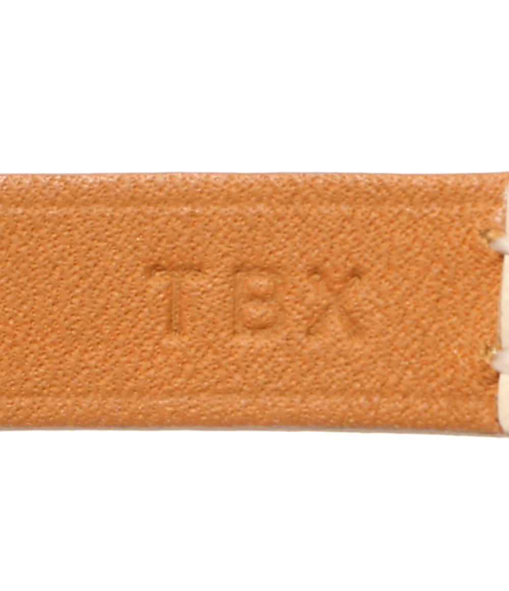 エルメス レザー ブレスレット T刻印 ゴールド金具 マイクロケリー