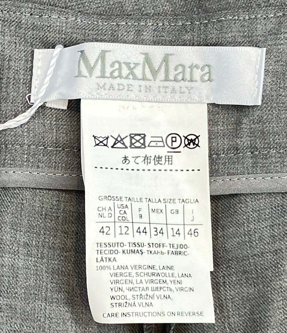 美品 MAX MARA パンツ 11361809000 レディース SIZE 46 (XL) マックスマーラ