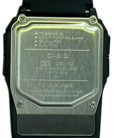 美品 CASIO 腕時計 データバンク クオーツ DBC-32 レディース メンズ カシオ