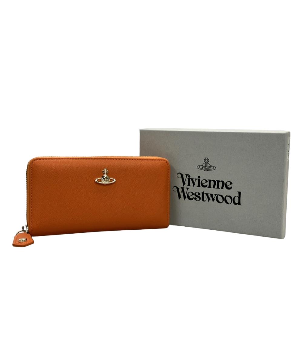 Vivienne Westwood ヴィヴィアン ラウンドファスナー 美品 美品 ヴィヴィアンウエストウッド ラウンドファスナー長財布