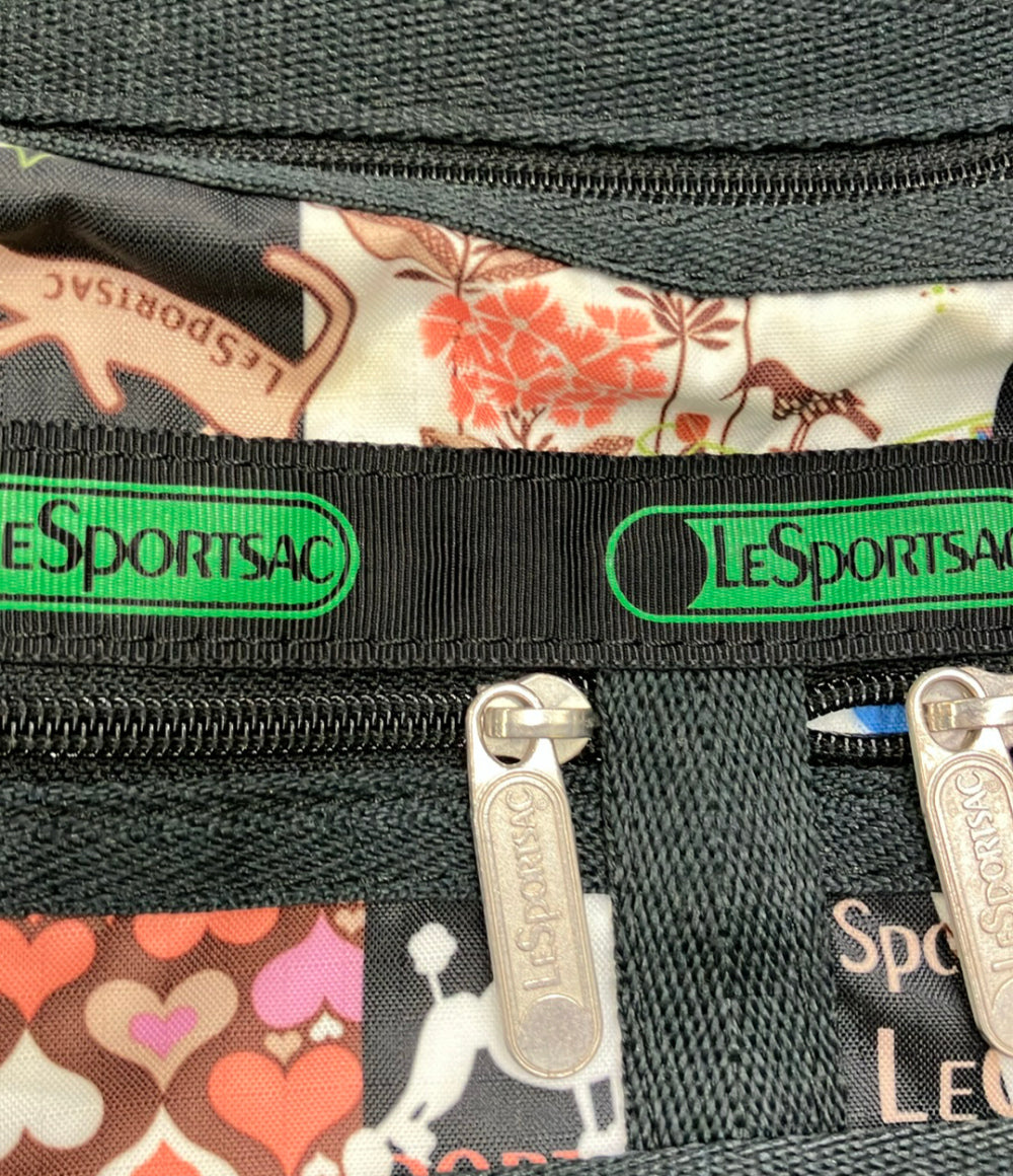 LeSportsac ショルダーバッグ 斜め掛け 動物柄 アニマル柄 レディース レスポートサック