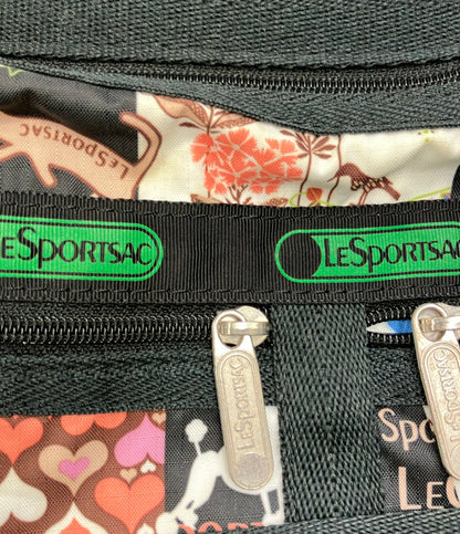 LeSportsac ショルダーバッグ 斜め掛け 動物柄 アニマル柄 レディース レスポートサック