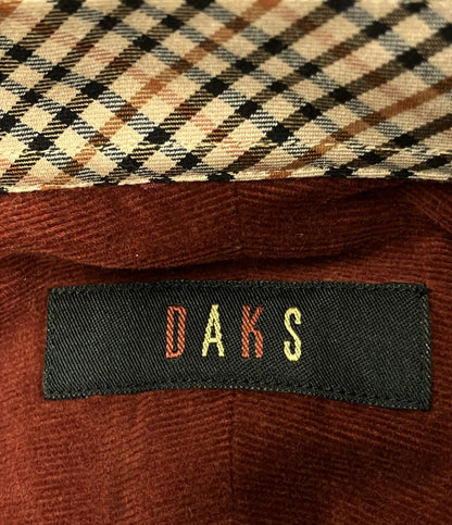 美品 ダックス コーデュロイ長袖シャツ メンズ SIZE M (M) DAKS