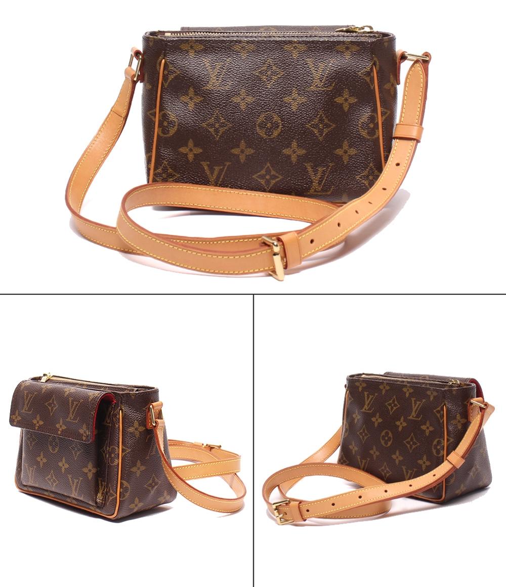 美品 LOUIS VUITTON ショルダーバッグ 肩掛け 斜め掛け ヴィバシテPM モノグラム M51165 レディース ルイ・ヴィトン