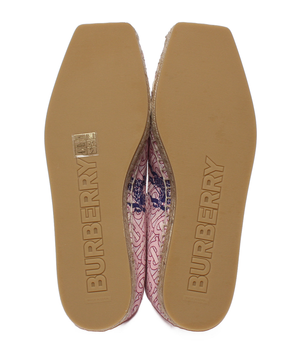 美品 BURBERRY エスパドリーユ レディース SIZE 35 1/2 バーバリー