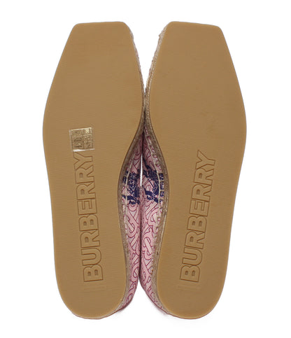 美品 BURBERRY エスパドリーユ レディース SIZE 35 1/2 バーバリー
