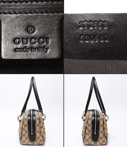 GUCCI ハンドバッグ ショルダーバッグ ミニボストンバッグ 肩掛け GGツインズ GGキャンバス 232958 レディース グッチ