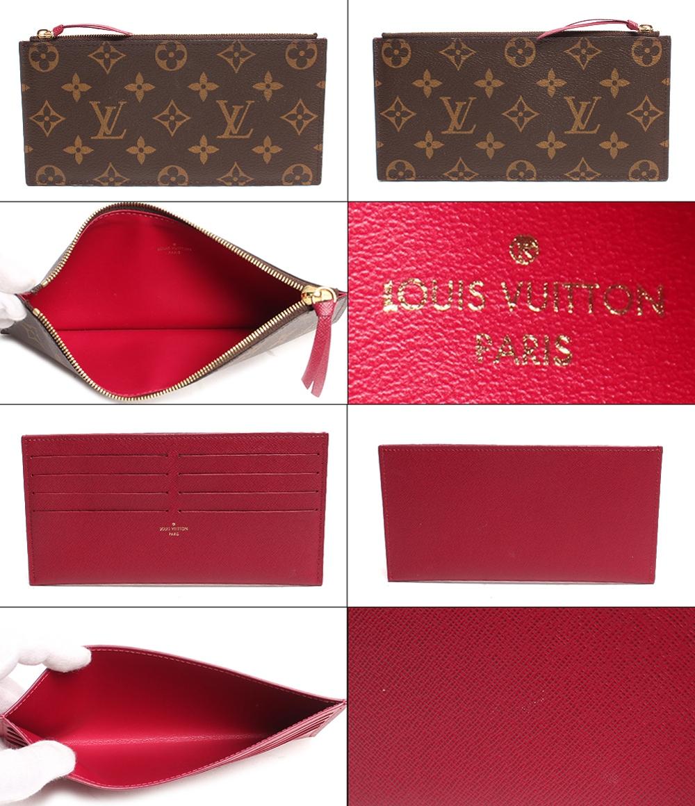 ルイ・ヴィトン チェーンウォレット ゴールド金具 ポシェット フェリシー モノグラム キャンバス フューシャ M81896 レディース LOUIS VUITTON