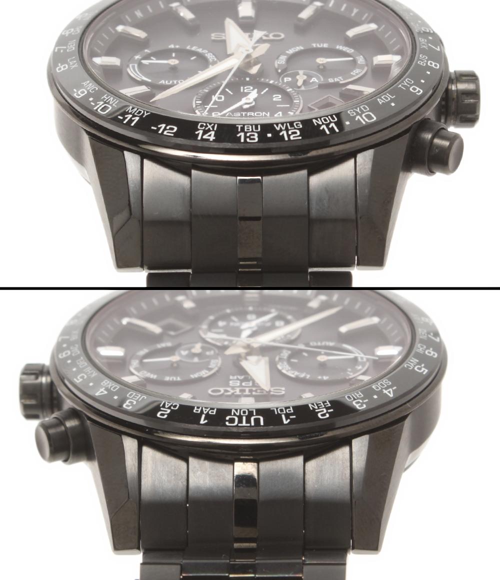 SEIKO 腕時計 GPSソーラー アストロン ASTRON ソーラー ブラック 5X53-0AB0 メンズ セイコー