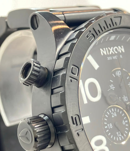 NIXON 腕時計 クオーツ ブラック メンズ ニクソン