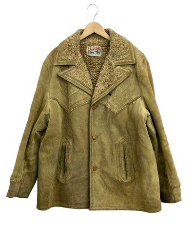 訳あり リー ムートンジャケット レザージャケット メンズ Lee