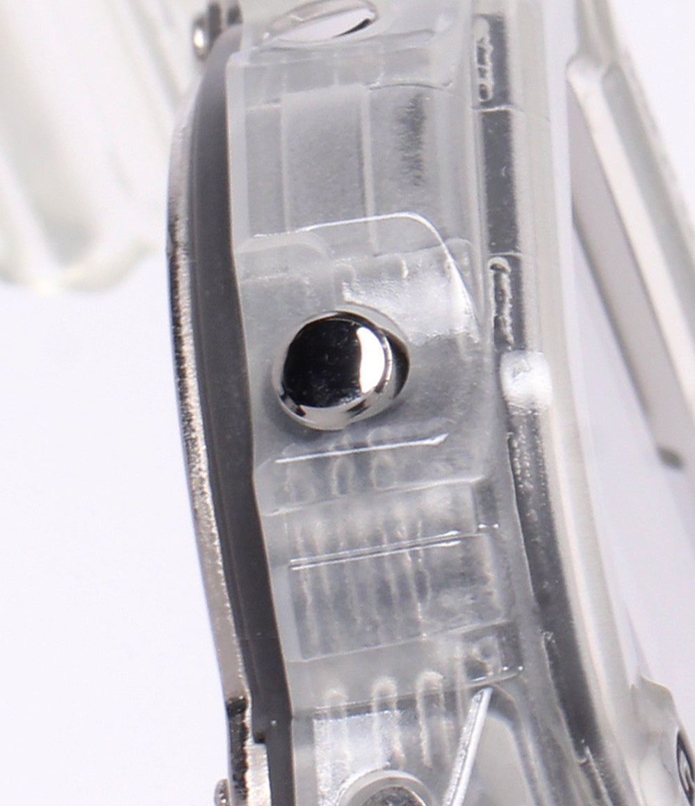 美品 CASIO 腕時計 スケルトン クオーツ ブラック DW-5600SKE メンズ カシオ