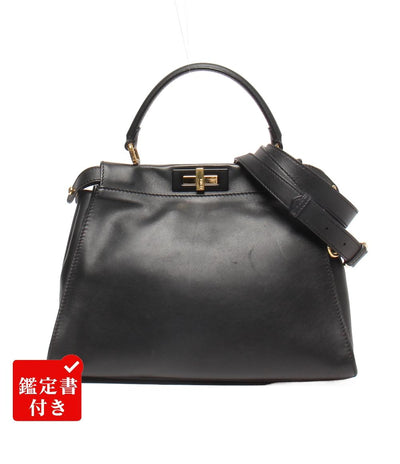 フェンディ 2wayハンドバッグ ショルダーバッグ 斜め掛け ピーカブーミディアム レディース FENDI