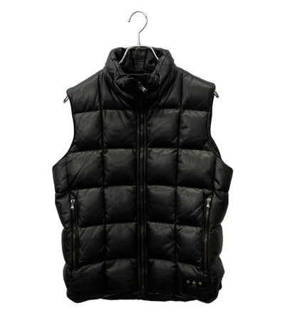 TATRAS レザーダウンベスト 12AW BECRUX MTA13A468 メンズ SIZE 2 (M) タトラス