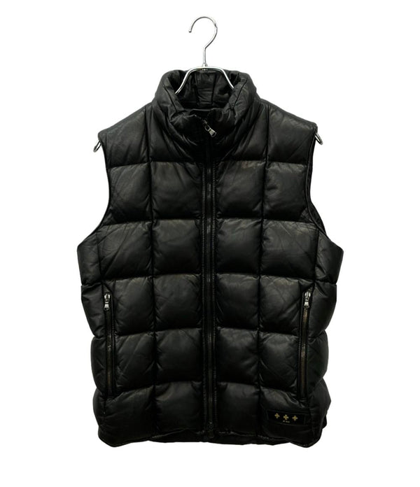 TATRAS レザーダウンベスト 12AW BECRUX MTA13A468 メンズ SIZE 2 (M) タトラス