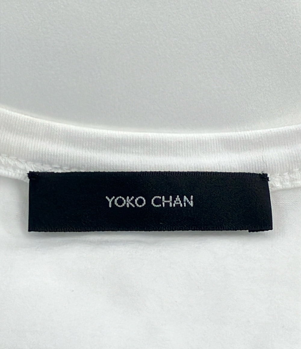 YOKO CHAN ハーフスリーブラッフルレイヤーカットソー YCT-222-047 レディース SIZE 38 (S) ヨーコチャン
