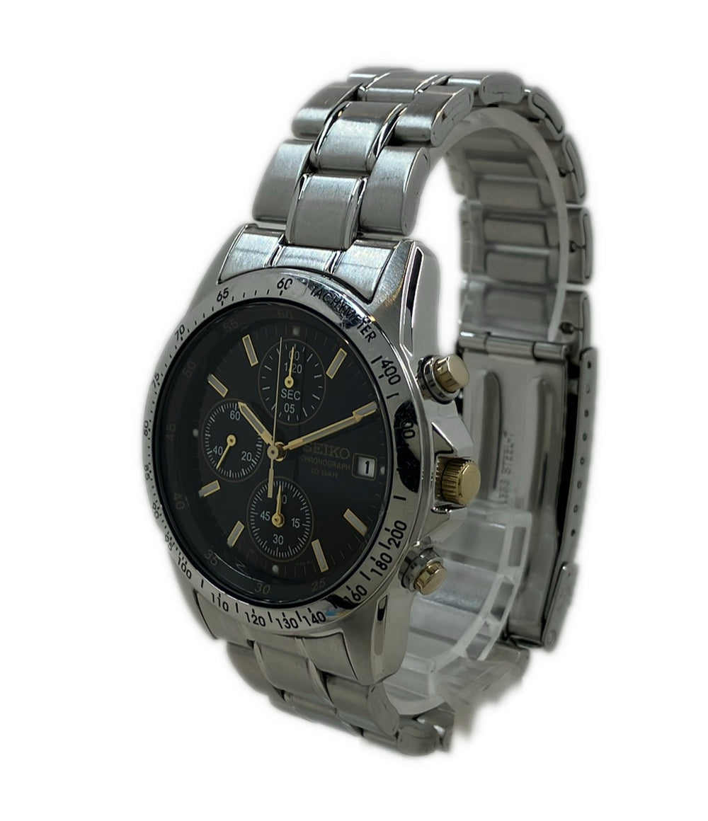 SEIKO 腕時計 クオーツ 7T92-0DW0 メンズ セイコー
