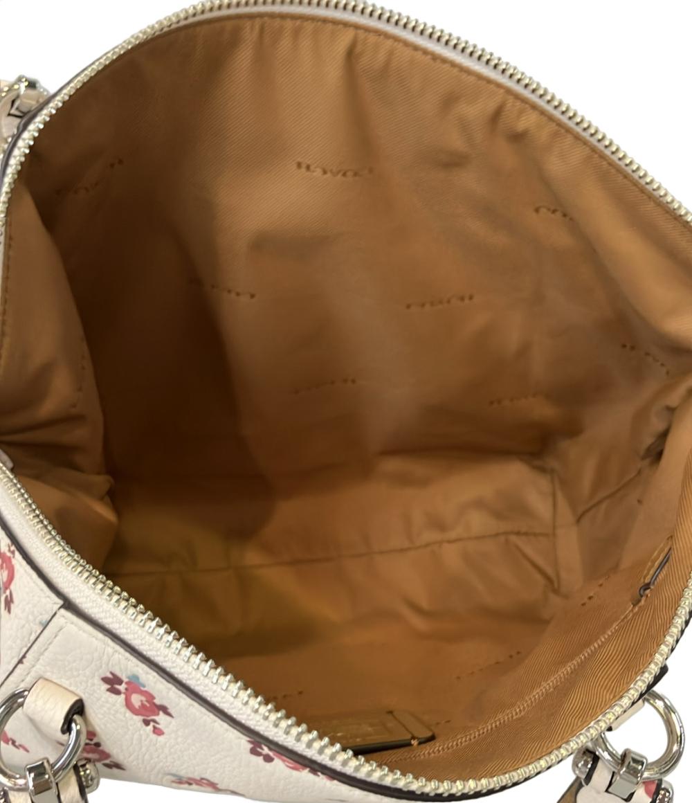 美品 コーチ 2WAY トートバッグ ショルダーバッグ 斜め掛け プレーリーサッチェル フローラルブルームプリント 26792 レディース COACH