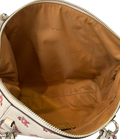 美品 コーチ 2WAY トートバッグ ショルダーバッグ 斜め掛け プレーリーサッチェル フローラルブルームプリント 26792 レディース COACH