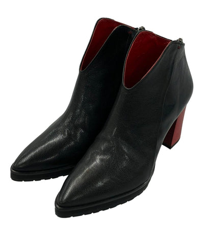 美品 マナ ショートブーツ ブーティ チャンキーヒール レディース SIZE 35 (S) MANA