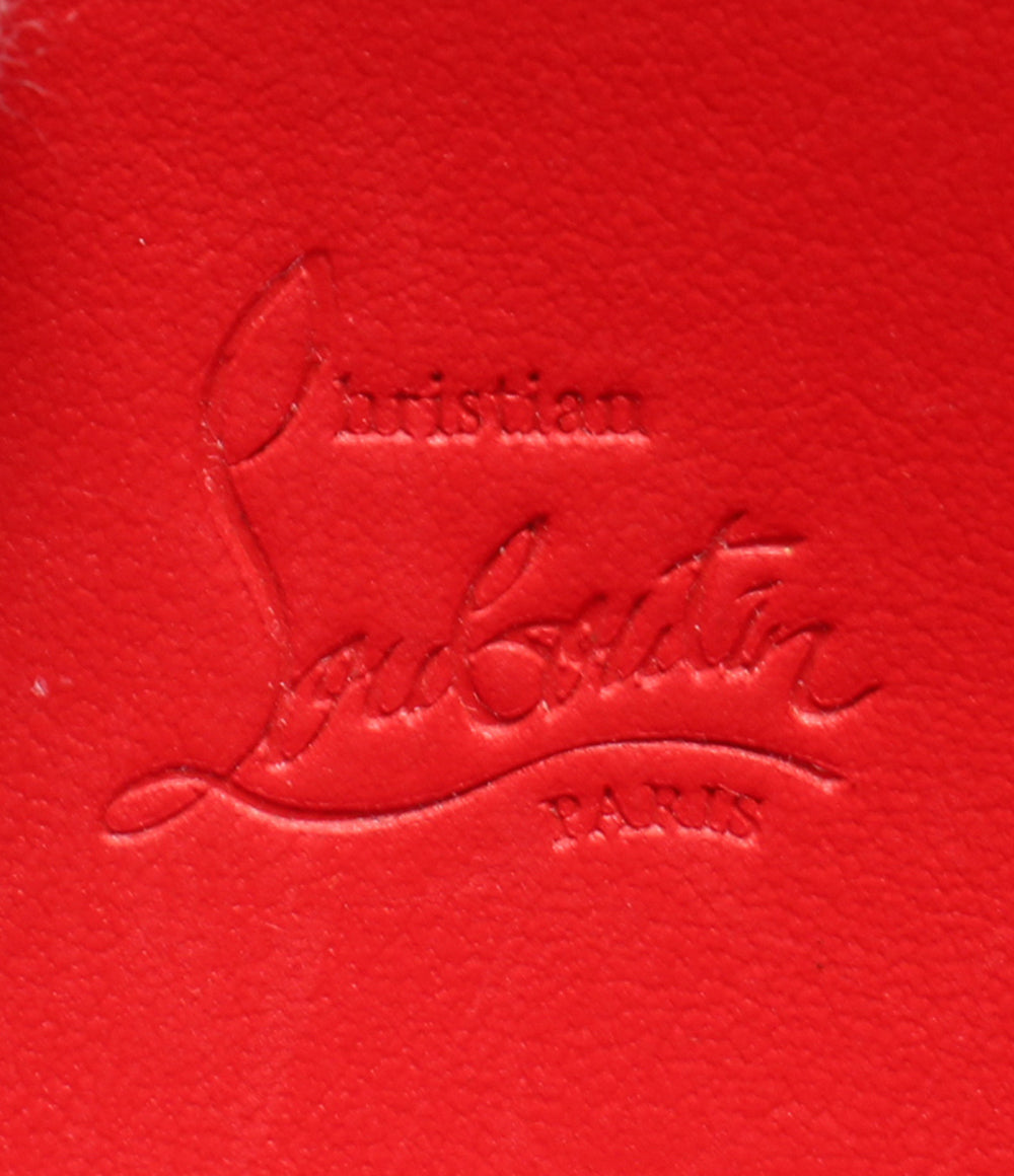 Christian Louboutin ラウンドファスナー長財布 スタッズ レディース クリスチャンルブタン