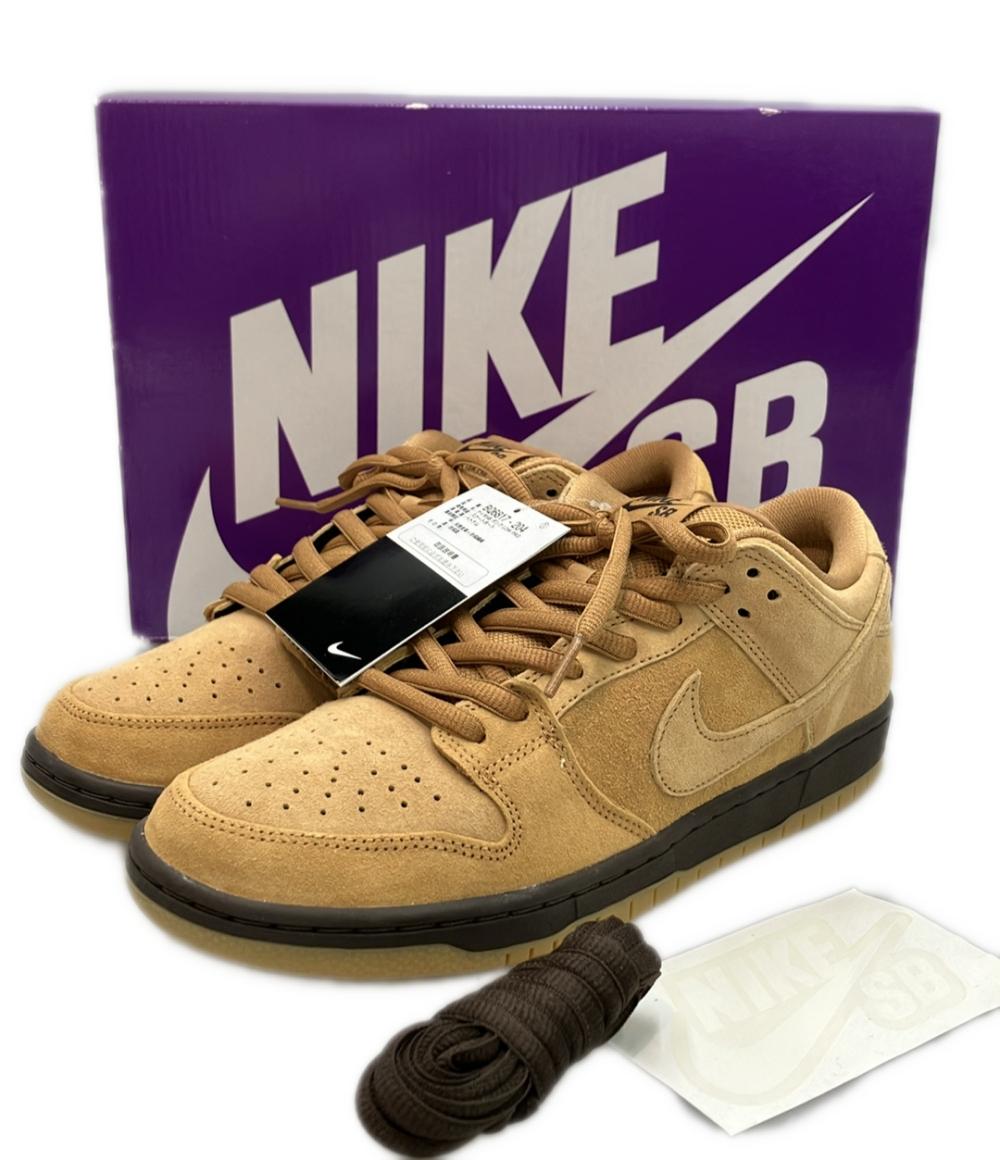 美品 NIKE ローカットスニーカー ウィート SB ダンク ロー プロ BQ6817-204 メンズ SIZE 27.5 (L) ナイキ