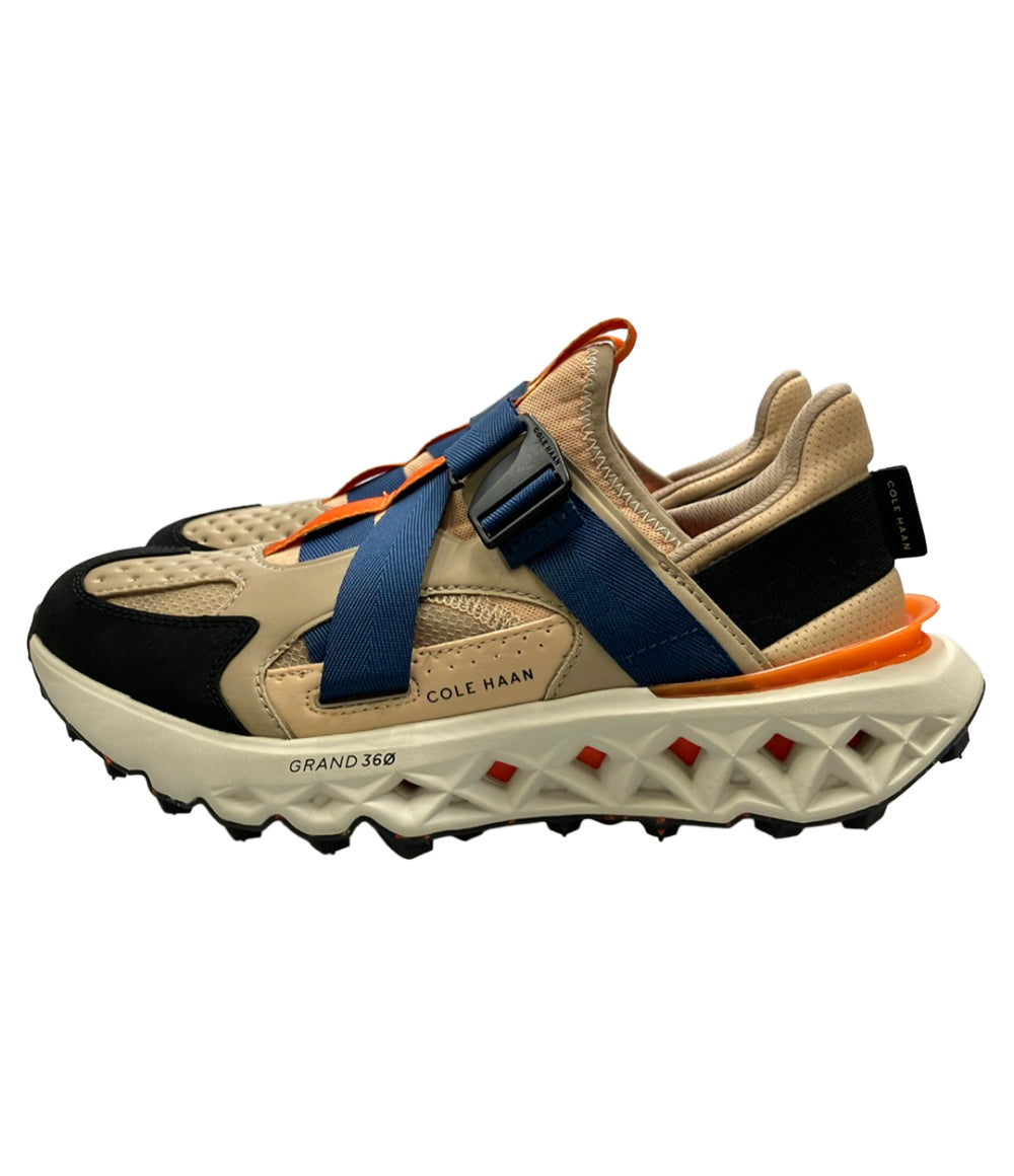 美品 COLE HAAN スリッポン 5.ゼログランドモンクストラップランナー C36596 メンズ SIZE 7 1/2 コールハーン