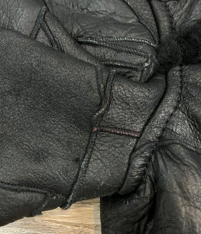 EQUALAND -TRUST AND INTIMATE- ムートンコート パッチワーク タグ付き メンズ SIZE L イコーランド-トラスト アンド インティメイト-