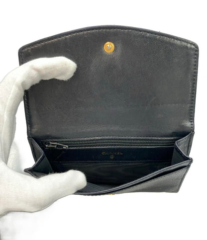 CHANEL 財布 ゴールド金具 キャビアスキン レディース シャネル